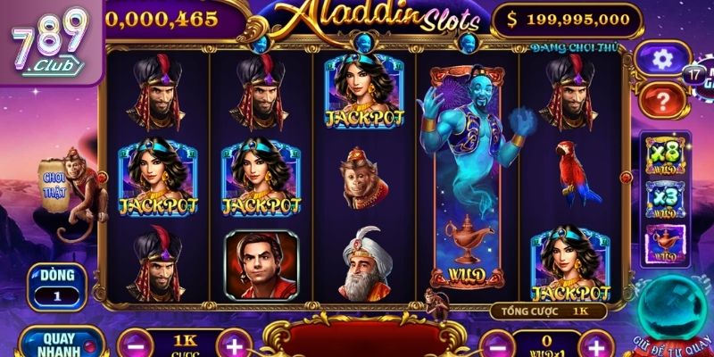 Lựa chọn thời điểm vàng khi chơi Aladdin