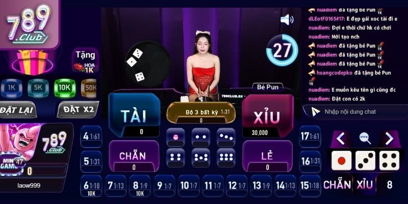 Game Tài Xỉu Đổi Thưởng 789CLUB - Thủ Thuật Chơi Chắc Thắng 3 Chọn bàn cược có đông người chơi để tăng cao cơ hội thắng