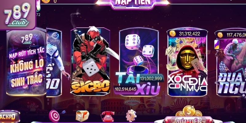 Game Tài Xỉu Đổi Thưởng 789CLUB - Thủ Thuật Chơi Chắc Thắng 1 Tổng quan về game Tài Xỉu đổi thưởng 789CLUB
