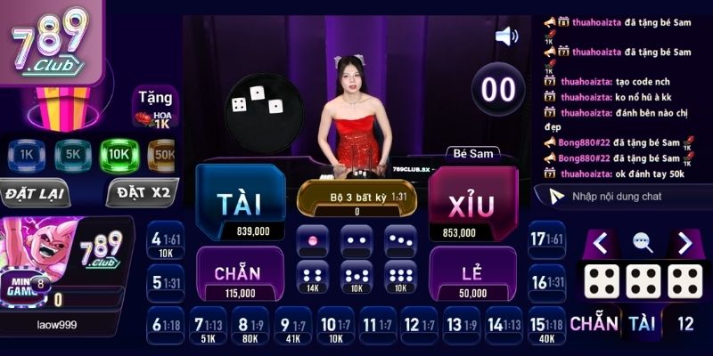 Hướng Dẫn Chơi Tài Xỉu 789CLUB Cơ Bản Chi Tiết Cho Tân Thủ 2 Hướng dẫn chơi Tài Xỉu 789CLUB với các hình thức cược nâng cao