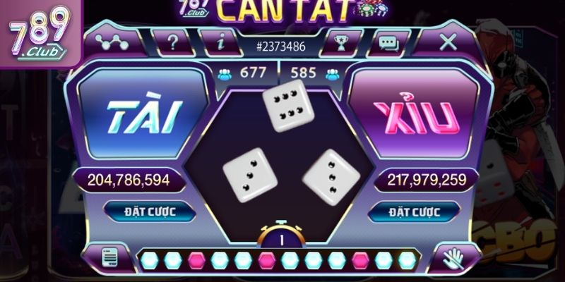 Hướng Dẫn Chơi Tài Xỉu 789CLUB Cơ Bản Chi Tiết Cho Tân Thủ 1 Tổng quát thông tin trò game Tài Xỉu